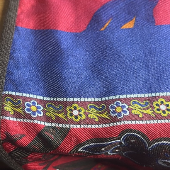 MaxMara Weekend- Multicolor Floral Sweater Silk Tunic. Size M - Picture 10 of 10